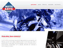 Tablet Screenshot of motoarte.com